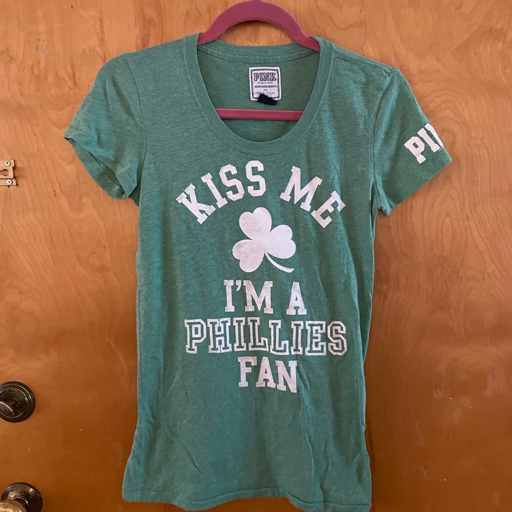 Phillies St. Patrick’s Day shirt PINK